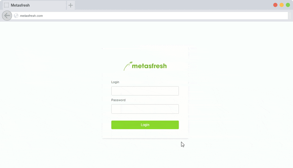 Metasfresh New product